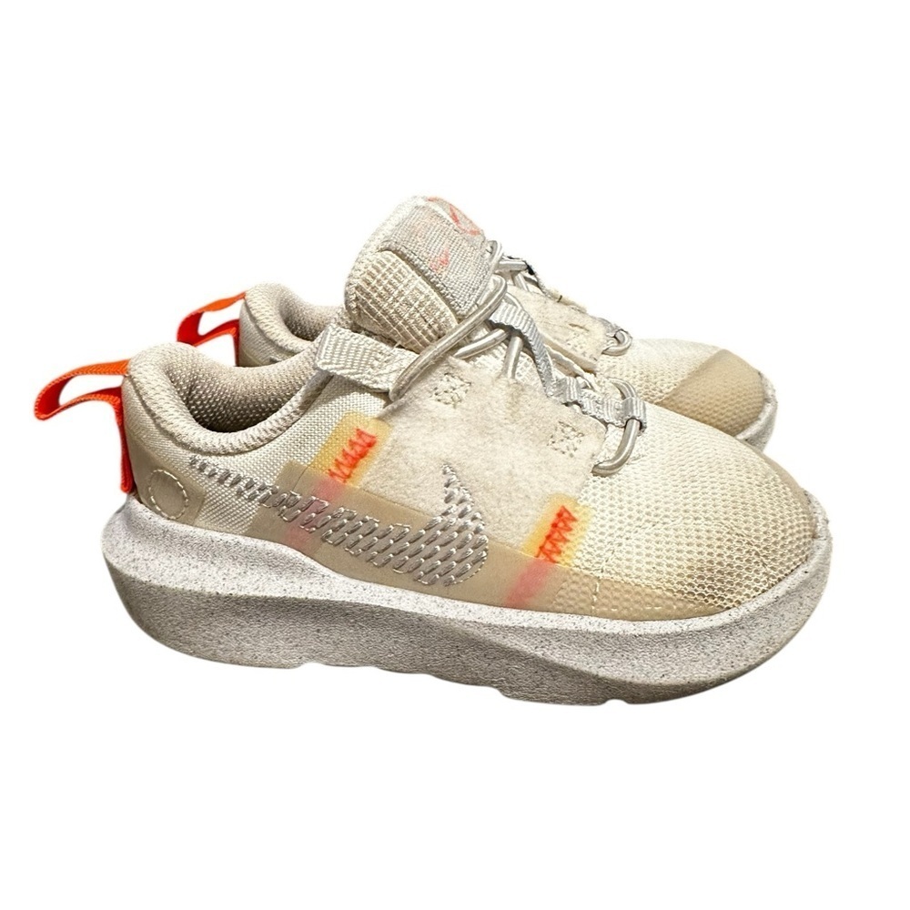 Size 8c - Nike Crater Impact GS Shoes WhiteToddlers Casual Sneaker | DB3553- 101